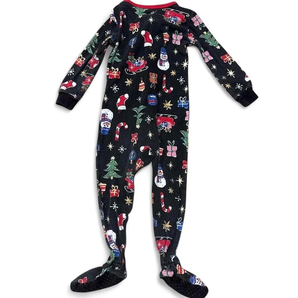 Christmas 3 piece baby bundle - carters bedtime 18m, pj place both 18-24 m